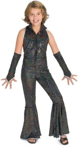 Picture of Disco Boogie Girl Kids Costume