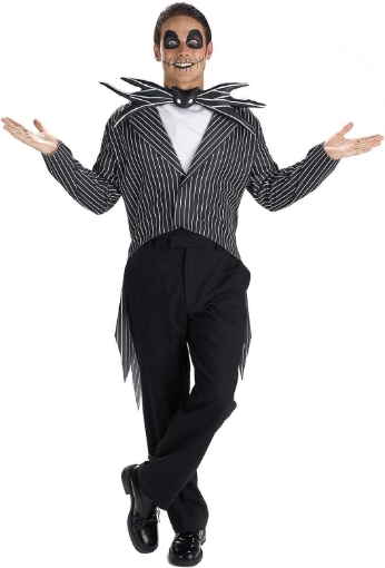 Picture of Disguise - Jack Skellington Adult Scary Costume - 42-44