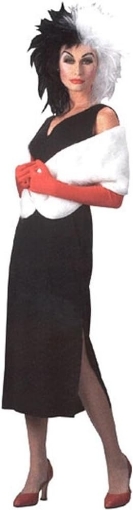 Picture of Disguise Cruella de Vil Classic Costume 101 Dalmations Villain Large