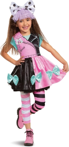 Picture of Disguise Girls Pranksta Costume for Kids, Official Lol Surprise Costume Outfit for Girls