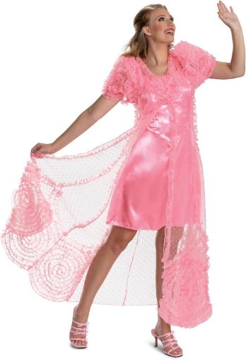 Picture of Disguise Wicked Glinda Popular Dress Costume, Official Wicked Movie Costume for Women