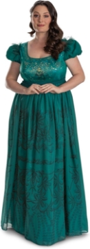 Picture of Disguise Womens Penelope Deluxe Costume, Official Bridgerton Adult Halloween Costume