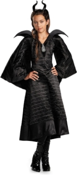 Picture of Disney Maleficent Movie Christening Black Gown Girls Deluxe Costume