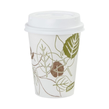 Picture of Disposable Hot Cup,8 oz.,White,PK500