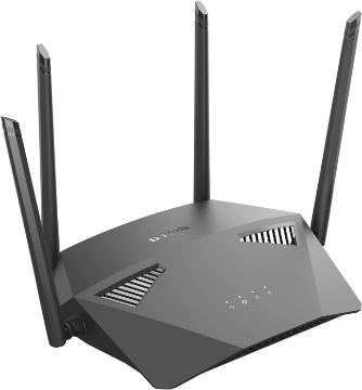 Picture of D-Link DIR-1950 IEEE 802.11ac Ethernet Wireless Router - 2.40 GHz ISM Band - 5 GHz UNII Band - 4 x Antenna(4 x External) - 237.50 MB/s Wireless Speed - 4 x Network Port - 1 x Broadband Port - Gigabit