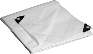 Picture of Dry Top 31620 Multi-Purpose Heavy Duty Poly Tarp, 16x20 Feet, White