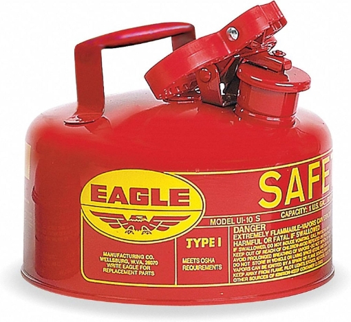 Picture of Eagle Manufacturing Gas Can 1 GAL Metal Type I #UI-10S