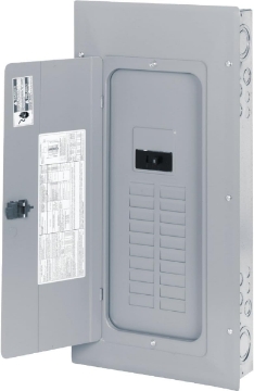 Picture of Eaton 200 amps 120/240 V 20 Space 40 Circuits Combination Mount Main Breaker Load Center