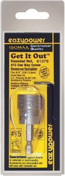 Picture of Eazypower 81379 0.584 in. #15 2 in. One Way Screw Remover/Installer
