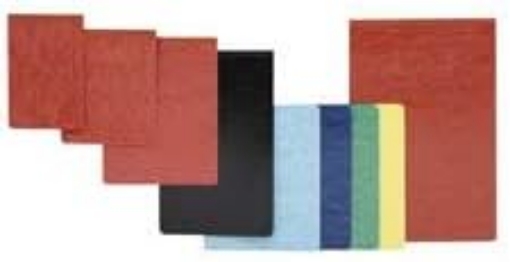 Picture of End Opening PressGuard Report Cover, Prong Fastener, Legal, Black