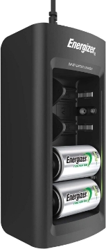 Picture of Energizer Recharge Universal Charger for NiMH Rechargeable AA, AAA, C, D, and 9V Batteries