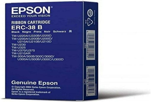 Picture of Epson Black Fabric Ribbon TMU/TM/IT Printer Ribbon