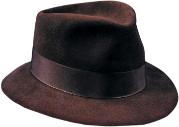 Picture of Fedora Dlx Brown Sm