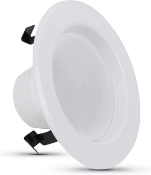 Picture of FEIT Electric Enhance LED Retrofit Kit Recessed Light, 4” 50W Equivalent Warm White (3000K) (LEDR4/930CA), 4 Inch 50 Watt