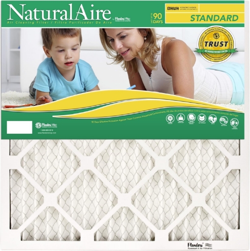 Picture of Flanders 84858.012025 NaturalAire Standard Air Filter MERV 1-inch, 20" x 25". (Pack of 12)