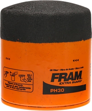 Picture of Fram Oil Filter Mfg No. Ph30
