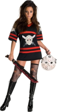 Picture of Friday The 13Th, Miss Voorhees Mini-Dress And Handbag