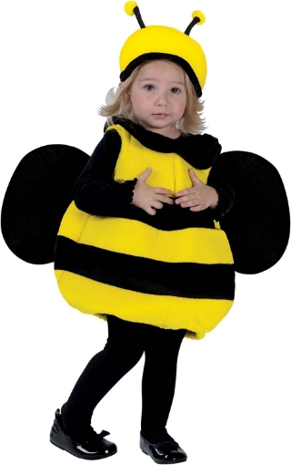 Picture of Fun World Bumble Bee Bubble Costume for Toddlers