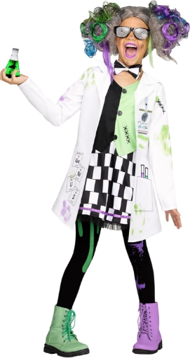 Picture of Fun World Girls Mad Scientist Girl