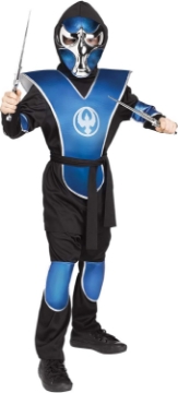 Picture of Fun World Raven Ninja Red Child Costume, Large, Multicolor