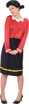 Picture of Fun World Womens Olive Oyl Costume