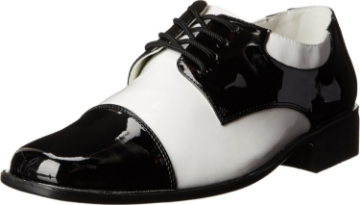 Picture of Funtasma by Pleaser Men's Halloween Disco-18,Black Patent/White Patent,L