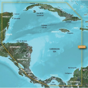 Picture of Garmin BlueChart® g2 Vision® HD - VUS031R - Southwest Caribbean - microSD /SD