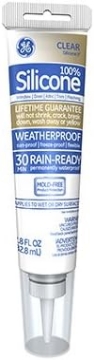 Picture of GE Silicone 2 Clear Silicone 2 Window and Door Sealant 2.8 oz.