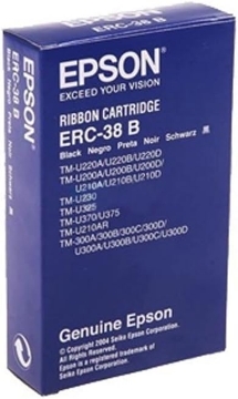 Picture of Genuine Epson ERC38B Black Ribbon Cartridge