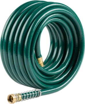 Picture of Gilmour 5/8" x 100' Heavy Duty Flexogen Water Hose, Flexible Garden Hose for Vegetable Gardens, Flower Beds, and Lawn Sprinklers, Green