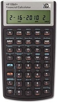 Picture of HEWLETT-PACKARD CALCULATORS HP 10BII+ FINANCIAL CALCULATOR