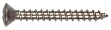 Picture of Hillman 14 in. x 2 in. L Phillips Oval Head Stainless Steel Sheet Metal Screws 100 1 pk