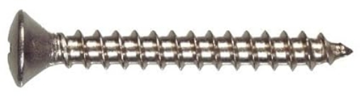 Picture of Hillman 14 in. x 2 in. L Phillips Oval Head Stainless Steel Sheet Metal Screws 100 1 pk