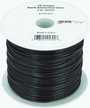 Picture of Hillman 830 ft. L Black Annealed Steel 18 Ga. Mechanics Wire