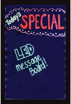 Picture of Hillman Plastic Indoor and Outdoor LED Message Board - Case of: 2;22