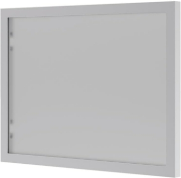 Picture of HON Basyx BL Hutch Doors, Silver Frame/Frosted Glass