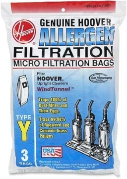 Picture of Hoover Refill Bags, Allergen, F/ Vacuum C1703-900, 3/PK, Green3