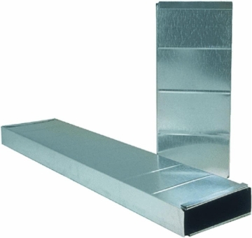 Picture of Imperial Manufacturing 3-1/4 in. Dia. x 24 in. L Galvanized Steel Duct