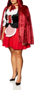 Picture of In Character Costumes, LLC Red Riding Hood Adult Peasant Dress