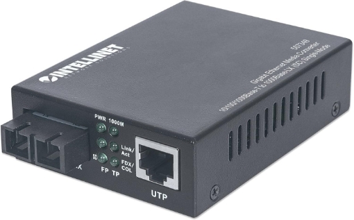 Picture of Intellinet Gigabit Ethernet Single Mode Media Converter