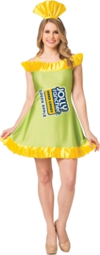 Picture of Jolly Rancher Green Apple Candy Costume Dress Adult Womens Hershey’s Size M/L