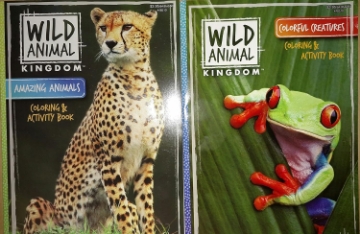 Picture of Kappa Books Publishers Llc Kappa Publication 148510 Wild Animal Kindom Coloring Book Assorted Styles
