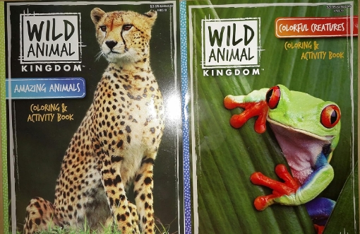 Picture of Kappa Books Publishers Llc Kappa Publication 148510 Wild Animal Kindom Coloring Book Assorted Styles