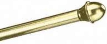 Picture of Kenney Brass Brass Curtain Rod 28 in. L x 48 in. L