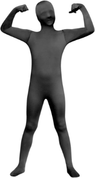 Picture of Kids 2nd Skin Costume - Black