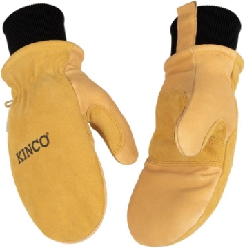 Picture of Kinco, 901TW, Golden Premium Grain Pigskin Palm, Wing Thumb Design, Heatkeep® Thermal Insulation