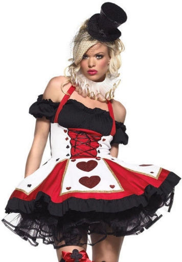 Picture of Leg Avenue Sexy Pretty Playing Card Adult Queen of Hearts Costume
