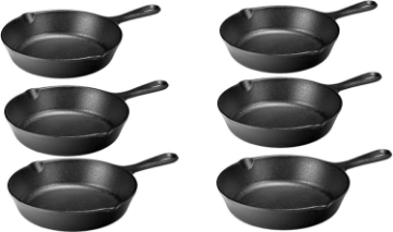 Picture of Lodge Skillet Spoon Rest Cast Iron 3-1/2" Dia. (6 pack)