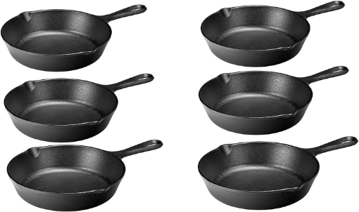 Picture of Lodge Skillet Spoon Rest Cast Iron 3-1/2" Dia. (6 pack)