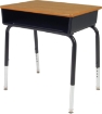 Picture of Lorell LLR99893 Book Box Student Desk